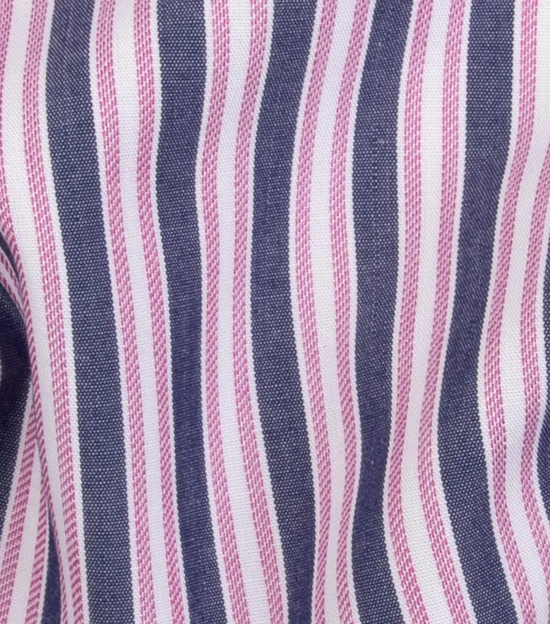 Easy-iron plain white poplin shirt