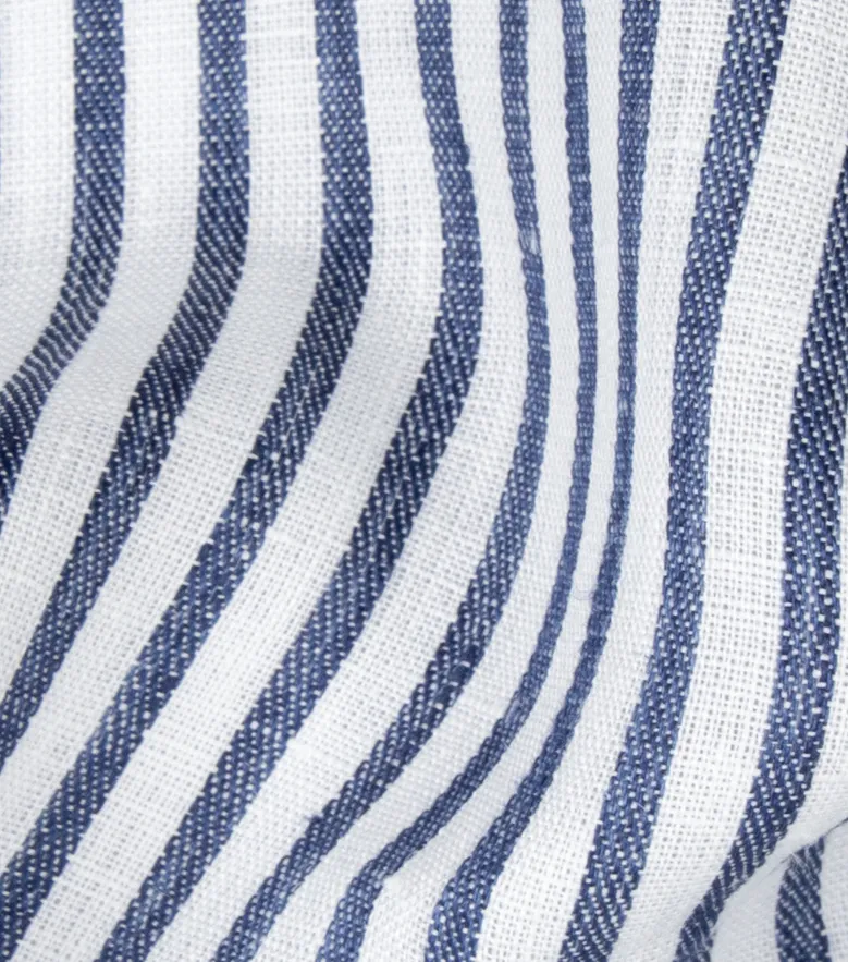 Easy-iron plain white poplin shirt