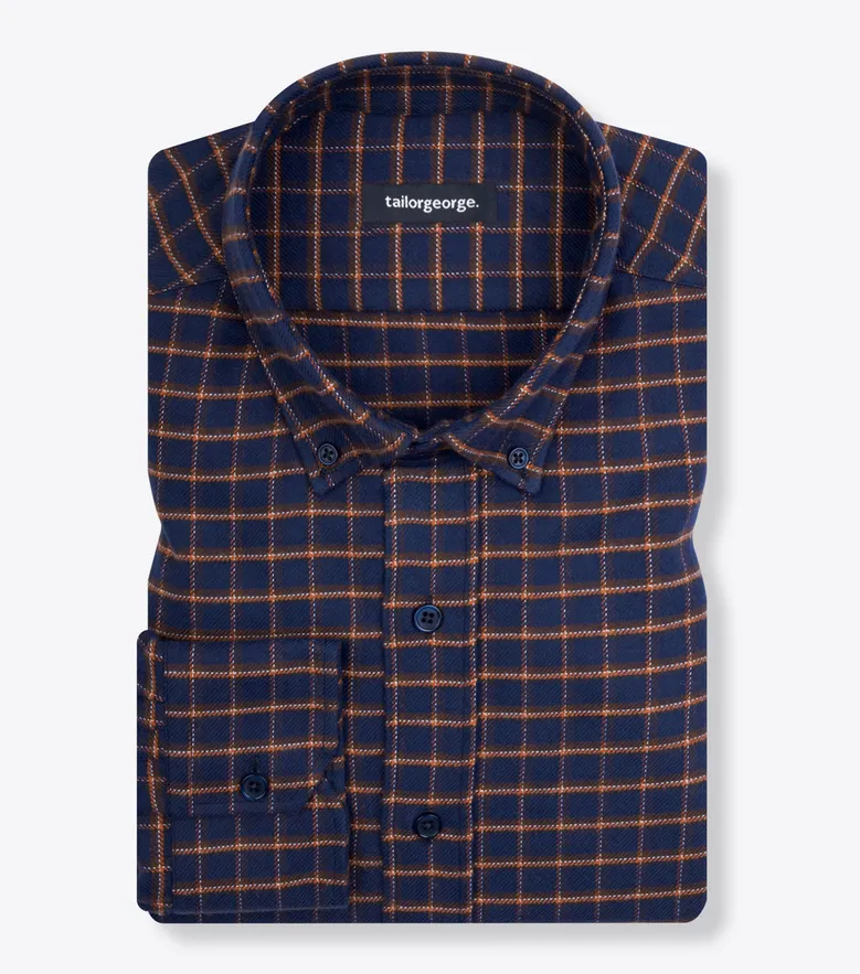 Easy-iron plain white poplin shirt