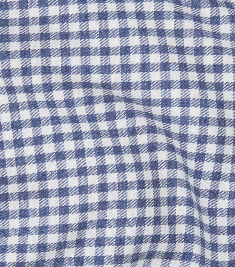 Easy-iron plain white poplin shirt