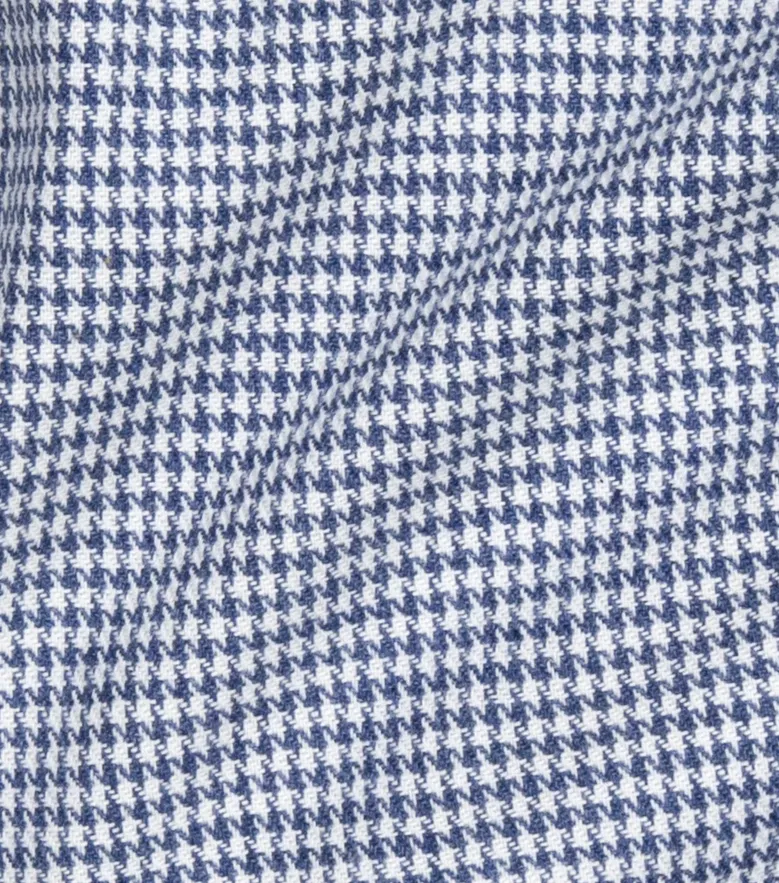 Easy-iron plain white poplin shirt