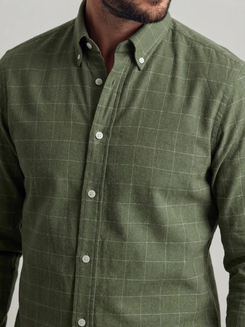 Thomas Mason Wrinkle-Free Shirt