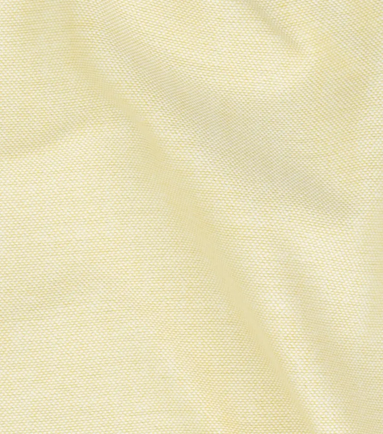 Easy-iron plain white poplin shirt