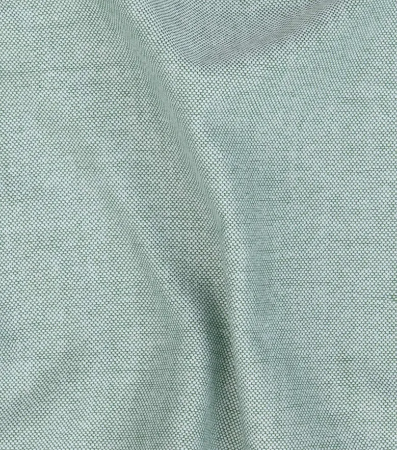 Easy-iron plain white poplin shirt