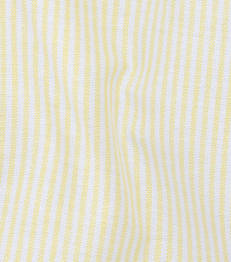 Easy-iron plain white poplin shirt