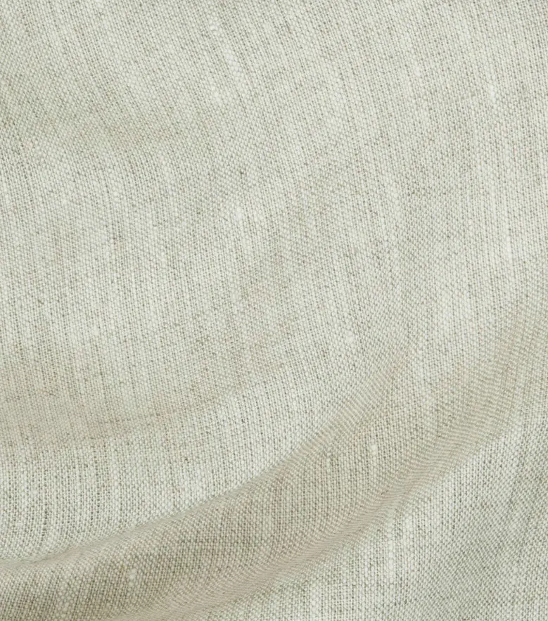 Easy-iron plain white poplin shirt