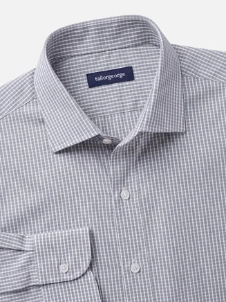 Easy-iron poplin shirt