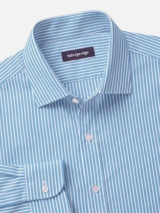 Easy-iron poplin shirt