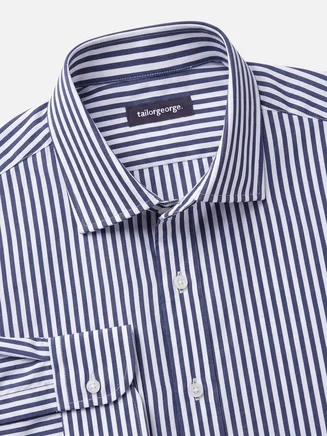 Easy-iron poplin shirt
