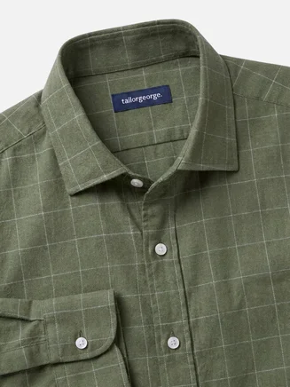 Light and soft flannel shirt