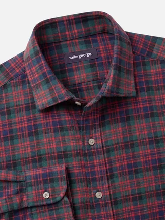 Thick flannel shirt