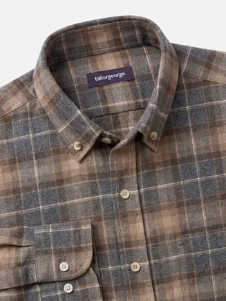Thick flannel shirt