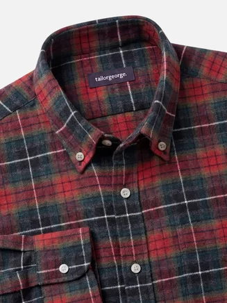 Thick flannel shirt
