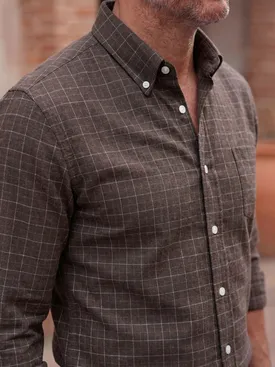 Checked brown Flannel Shirt