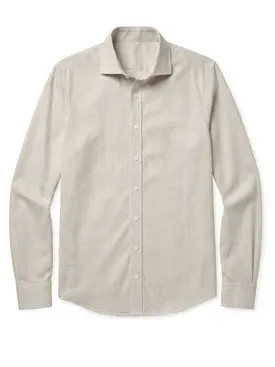 Thick and durable linen shirt