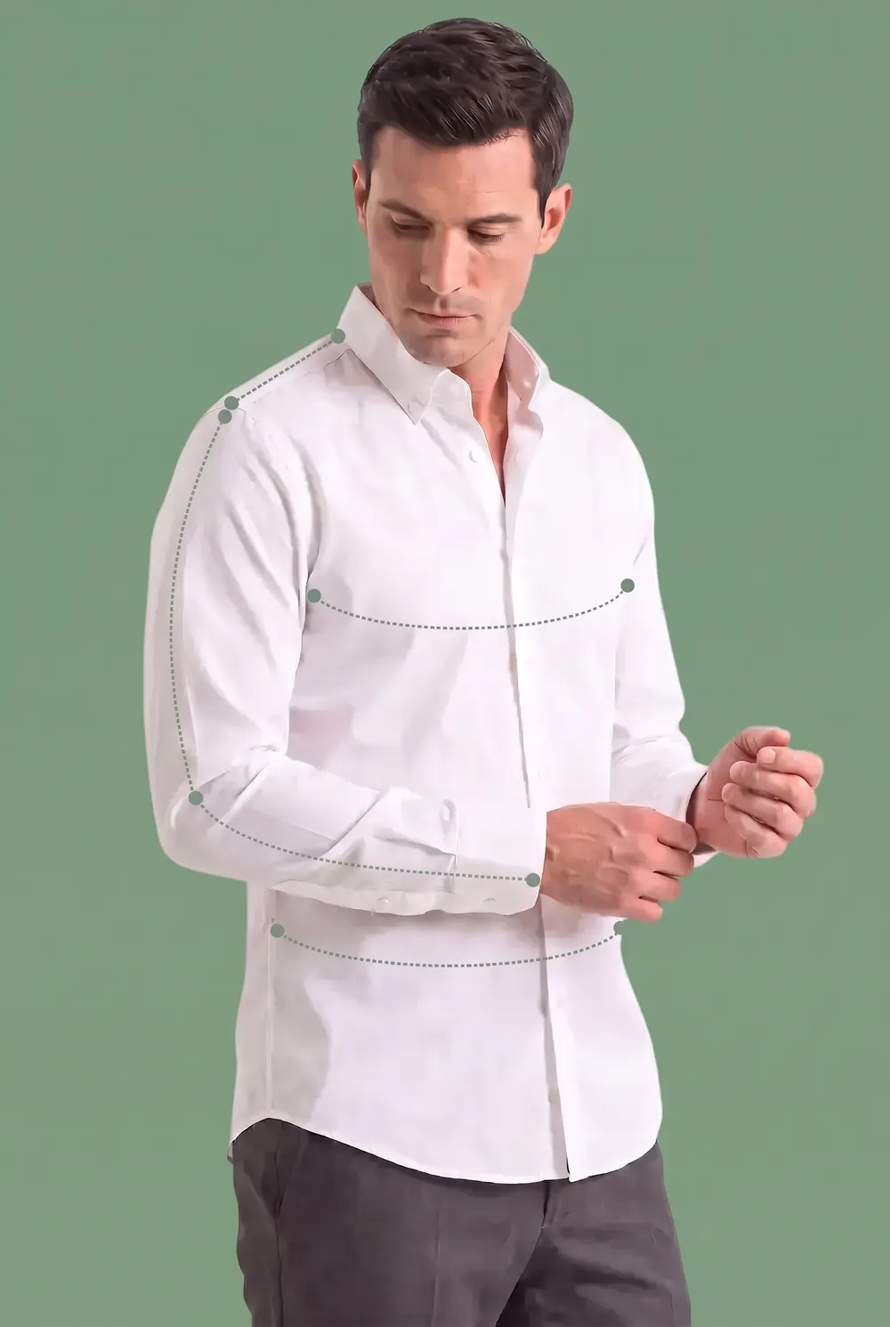Thomas Mason Wrinkle-Free Shirt